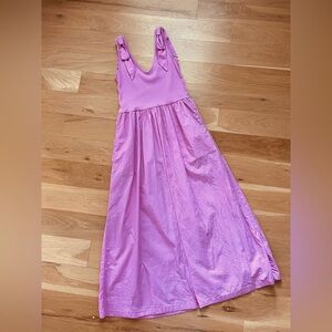 J. Crew Pink Bow Dress